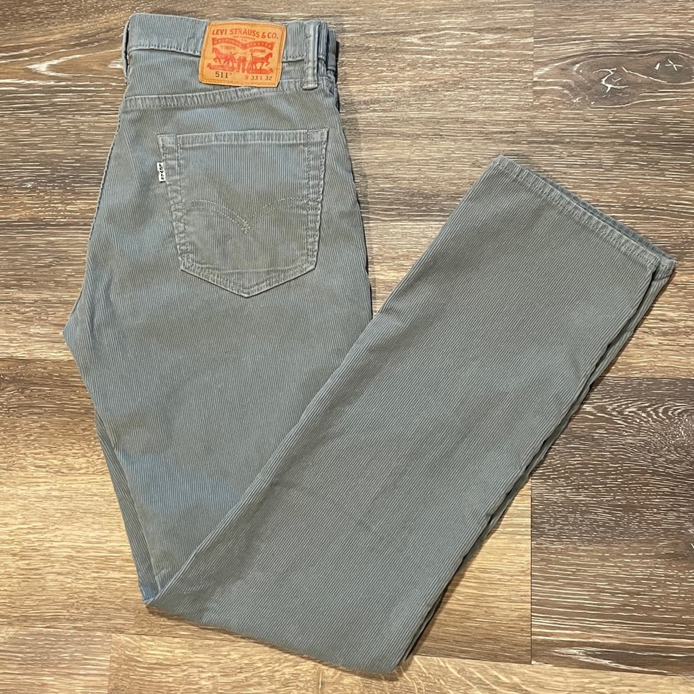 Levi's 511 slim fit corduroy pants